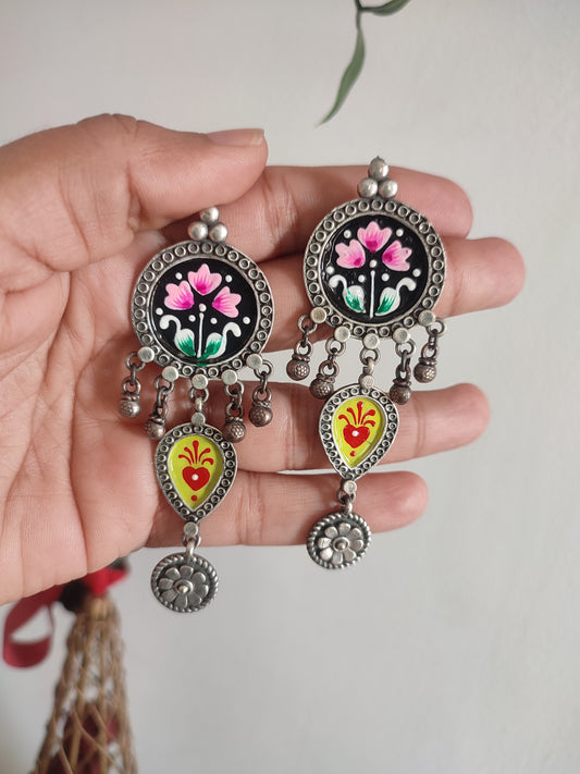 Preet Handpainted Earrings