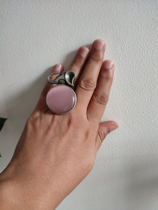 Haathi stone ring