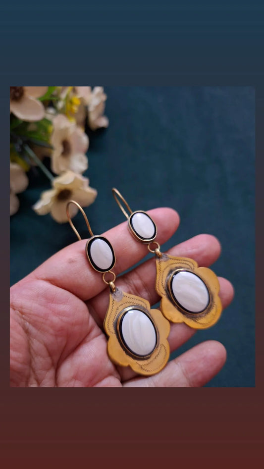 Gul-e-Naz Turkeman Earrings