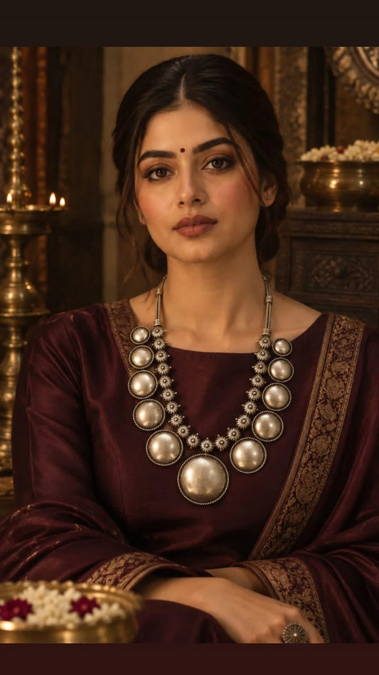 Niyati Brass designer necklace