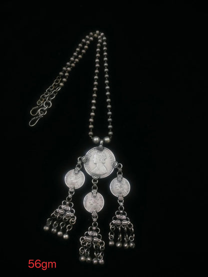 Menara brass pendant Necklace
