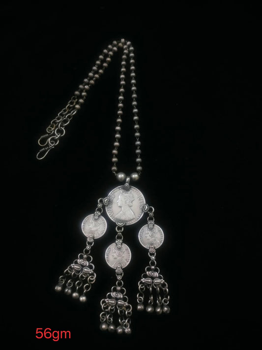 Menara brass pendant Necklace