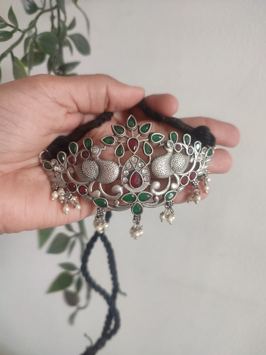 Mehaka stone choker necklace